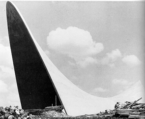 Coque « Capilla abierta », Lomas de Cornavaca, Palmira, Mexique, 1958, arch. + ing. F. Candela